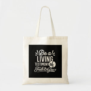 Spiritueel Leven Getuigenis Geloof en Genade Citaa Tote Bag