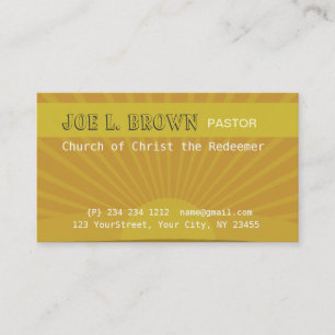 Spiritueel medisch zonneschijn visitekaartje