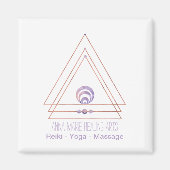 Spiritueel New age en metafysisch | PAARS Magneet (Voorkant)