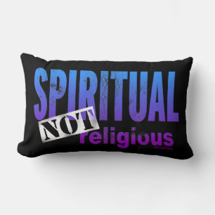 Spiritueel, niet religieus - Grappig Yoga Gift Zwa Kussen