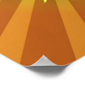 Spiritueel Om-symbool Poster (Hoek)