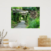 Spiritueel pad Inspirerend Poster (Keuken)