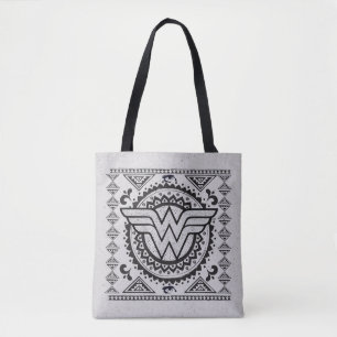 Spiritueel proefontwerp voor vrouwen tote bag