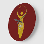 Spiritueel symbool - godin van Earth Gaya 1 Flamel Grote Klok (Hoek)