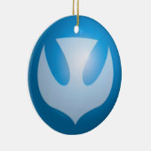 Spiritueel vredessymbool keramisch ornament (Rechts)