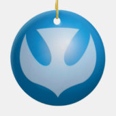 Spiritueel vredessymbool keramisch ornament (Achterkant)