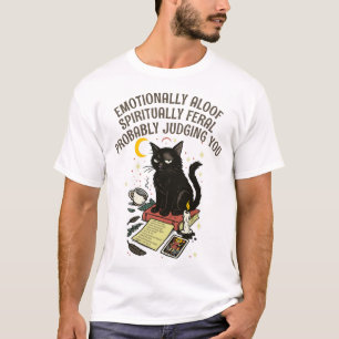 Spiritueel Wilde Kat: Emotioneel Afstandelijk, Oor T-shirt