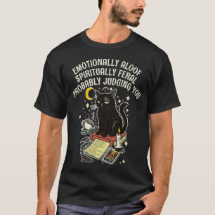 Spiritueel Wilde Kat: Emotioneel Afstandelijk, Oor T-shirt