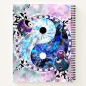 Spiritueel Yin Yang Symbool Notitieboek (Achterkant)