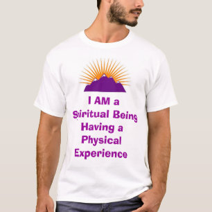 Spiritueel zijn t-shirt