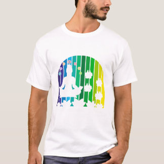 Spirituele Amstaff Moeder Yoga Chakra Meditatie T-shirt