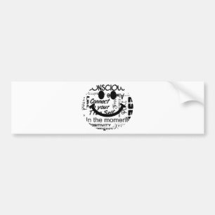 Spirituele bevestiging bumpersticker