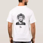 Spirituele Boeddha Be T-shirt (Achterkant)