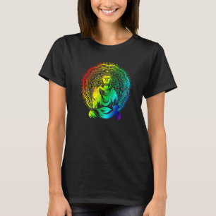 Spirituele Boeddhistische Mantra Boeddhisme Kleurr T-shirt