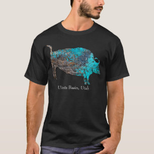 Spirituele Buffalo Petroglyph T-shirt