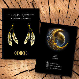 Spirituele Celestial Earring Display Holder Visitekaartje