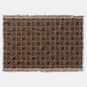 Spirituele driehoekjes met standaard Art Blanket Deken