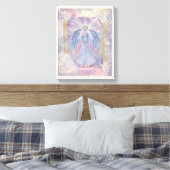 Spirituele engel of licht hevig door Renee Lavoie Canvas Afdruk (Insitu (Slaapkamer))