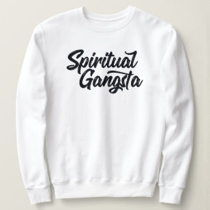 Spirituele Gangsta Funny Yoga Quote Trui