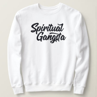 Spirituele Gangsta Funny Yoga Quote Trui