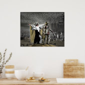 Spirituele gevechten poster (Keuken)