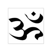 spirituele hindoe - kunststempel 	rubberstempel (Afrduk)