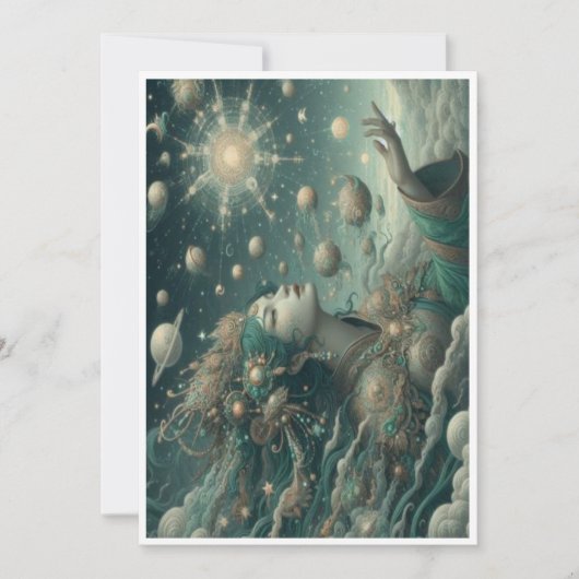 Spirituele Jade Princess Kaart (Voorkant)