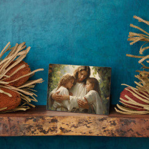 Spirituele Jesus Plaque Fotoplaat