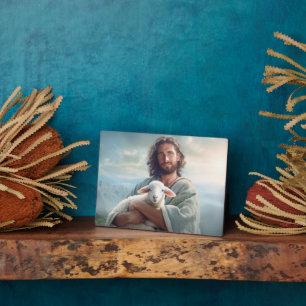 Spirituele Jesus Plaque Fotoplaat