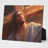 Spirituele Jesus Plaque Fotoplaat (Zijkant)