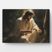 Spirituele Jesus Plaque Fotoplaat (voorkant)