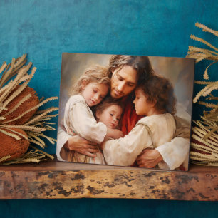 Spirituele Jesus Plaque Fotoplaat