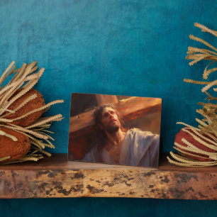 Spirituele Jesus Plaque Fotoplaat