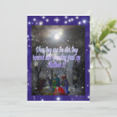 spirituele kerstkaart (Staand voorkant)