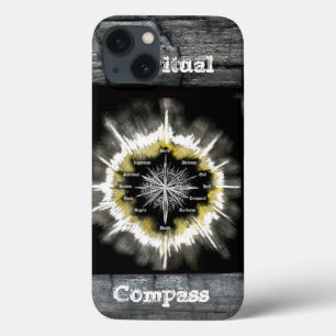 Spirituele kompas iPhone 13 hoesje