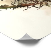 Spirituele levensboom poster (Hoek)