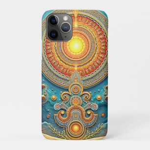 Spirituele Mandala Art iPhone 11 Pro Hoesje