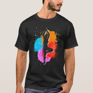 Spirituele meditatie Namaste Yogi Boeddhistische K T-shirt