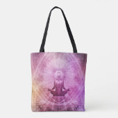 Spirituele metafysische "New age" Canvas tas (Achterkant)