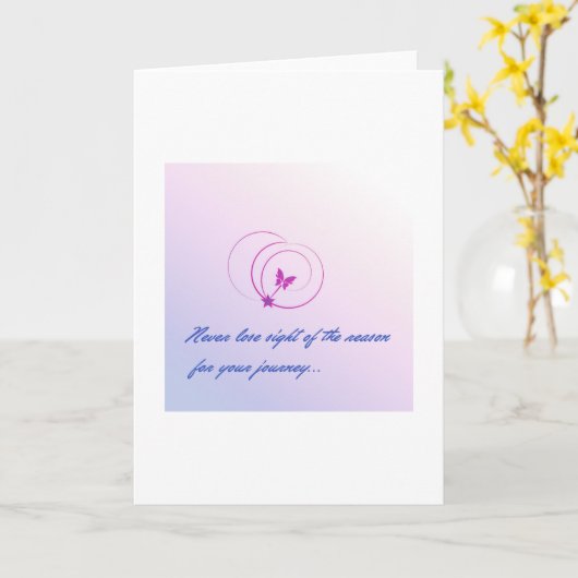 Spirituele motivatie kaart (Gele Bloem)