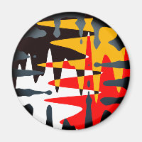 Spirituele Native Art Cadeft voor magneten van de