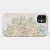 Spirituele neatral en kleurrijke mandala indiaan Case-Mate iPhone case (Achterkant (horizontaal))