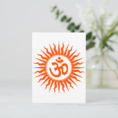 Spirituele Om Briefkaart (Staand voorkant)