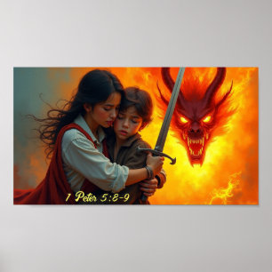 Spirituele oorlogvoering poster