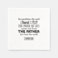 Spirituele reflectie kunst - 1 Johannes 2:16