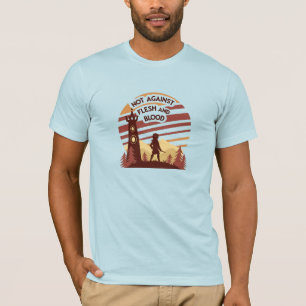 Spirituele strijder "Niet tegen vlees en bloed" T-shirt