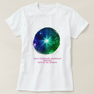 Spirituele T-shirts en Sweatshirts, ontwaakte Star