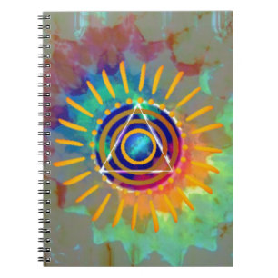Spirituele Tyedye Notitieboek