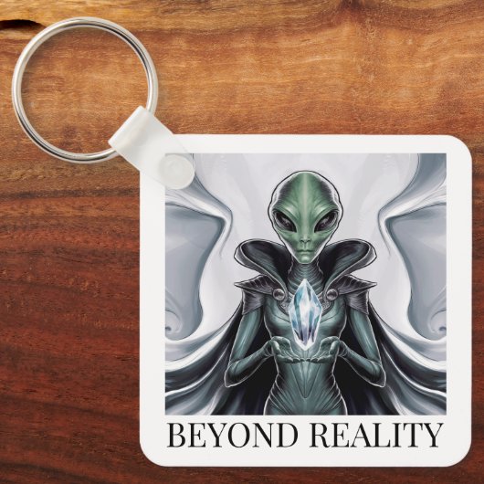 Spirituele vreemdeling sleutelhanger (Voorkant)