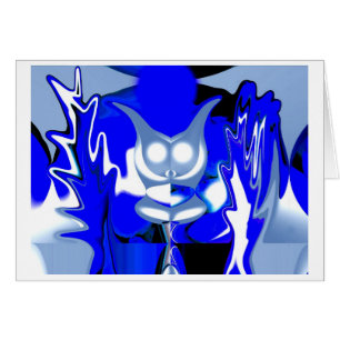 Spirituele wereld kunst kaart